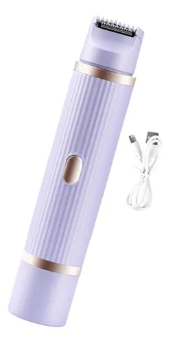 Depiladora Eléctrica Mujer Recortadora Corporal Violeta