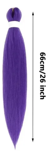 Yq Y 2pcs Cabello De Trenzas Moradas: Cosplay De Vestuario