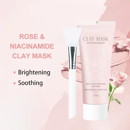 Mascarilla De Niacinamida De Rosa
