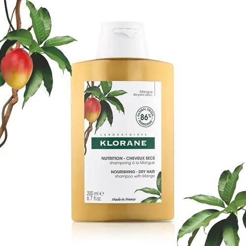 Shampoo Klorane Mango Cabello Seco X 200 Ml