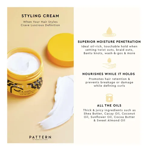 Crema Para Peinar Pattern Beauty De 15 Onzas Líquidas Para C