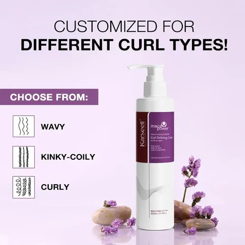 Crema Definidora De Rizos Karseell 200ml Libre De Parabenos