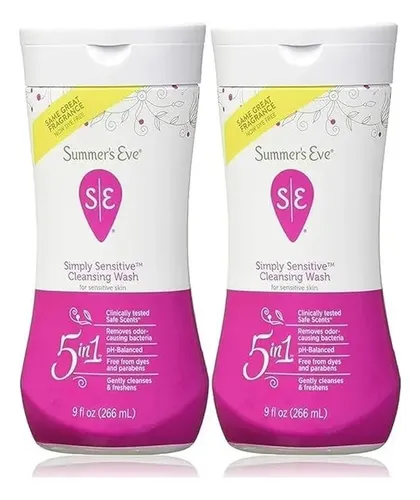 Lavado Íntimo Refrescante Summer’s Eve Island Splash 2 Uds