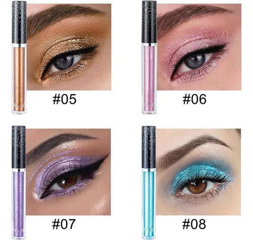 Sombras Líquidos Glitter-ojos Dekrion 08#light-blue
