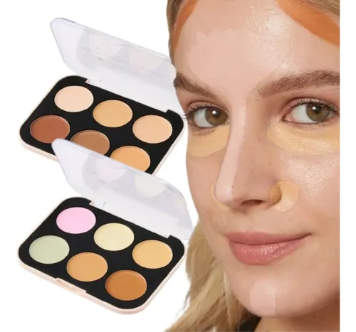 Paleta De Correctores Cremosos Profesionales Mely