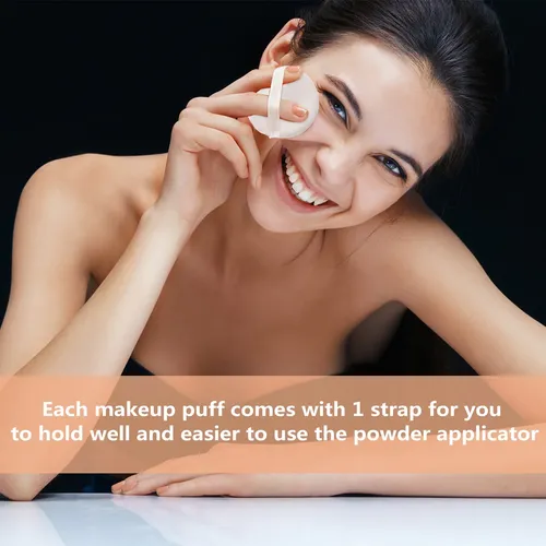 12 Piezas Esponjas De Maquillaje Para Base, Corrector Y Polv
