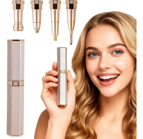 Depiladora Eléctrica 4 En 1 Mujer Usb Facial Y Corporal