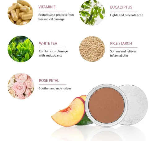 Base De Maquillaje Polvo Vegana 100% Puro Cacao