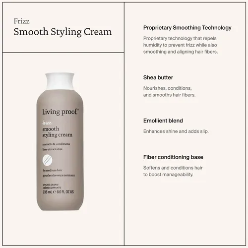 Crema Para Peinar Living Proof No Frizz Suavizante Para Cabe