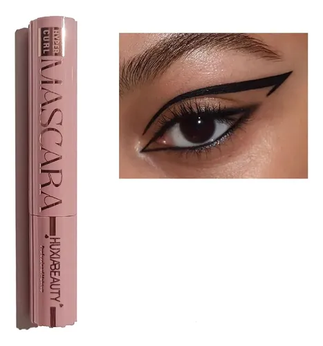 Delineador De Ojos Impermeable Larga Duración Negro Intenso