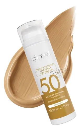 Protector Solar Facial Con Color Fps 50 Medium Bronze Idraet