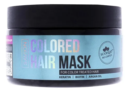 Mascarilla Para Cabello Teñido 251ml Savion
