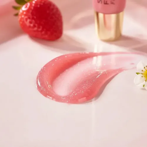 Lip Gloss Victoria’s Secret Strawberry Fizz Hidratante Color Rosa