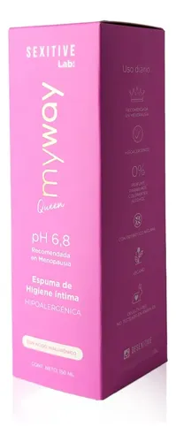 Espuma De Higiene Íntima Femenina My Way Queen Ph 6,8 150 Ml