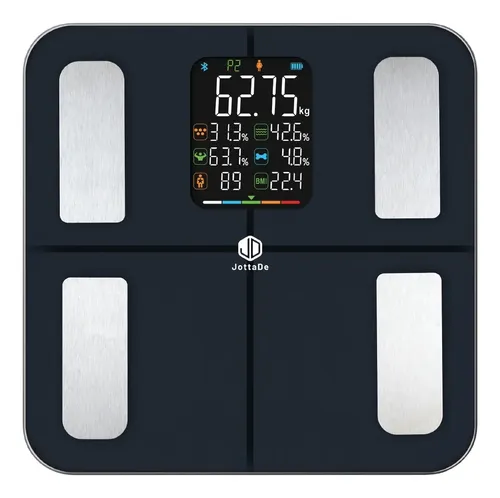 Balanza Inteligente De Baño Jd If1334b 180 Kg Digital Negro