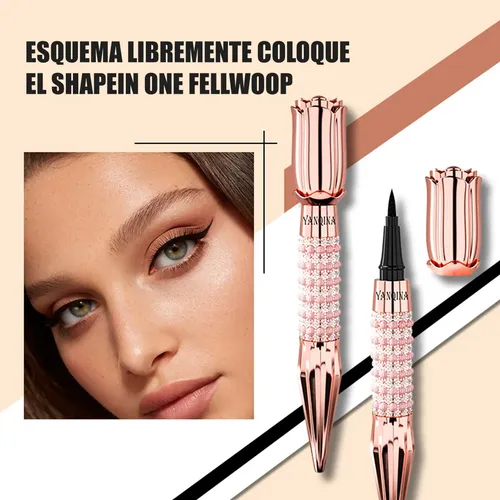 Set Maquillaje Ojos Rimel Transparente Cejas 4d