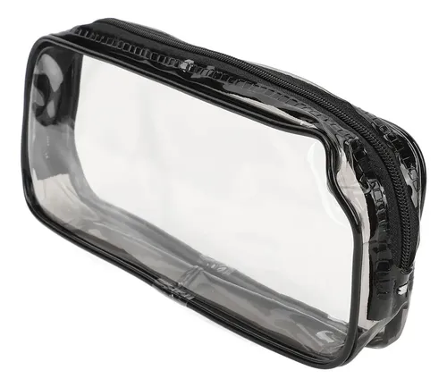 Hjq Neceser Transparente Para Maquillaje, Cosméticos Y Aseo,