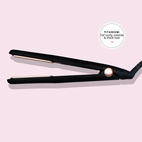 Plancha Plana The Beachwaver Co. Placas De Titanio Coast Pro