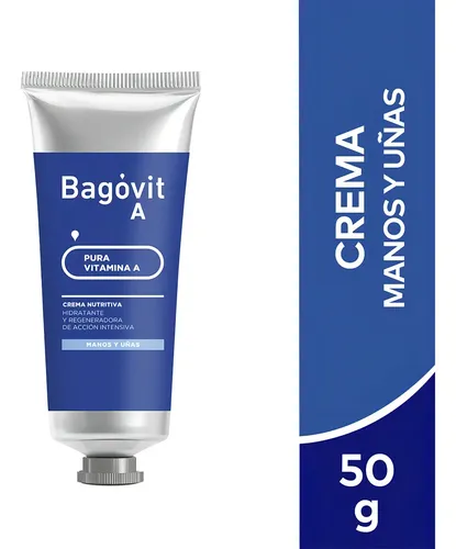 Bagovit Crema Para Manos Y Uñas Vit A X 50gr
