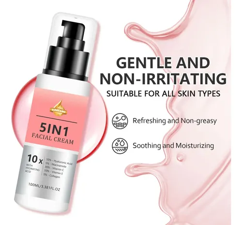 Sumifang Crema Facial Hidratante Y Humectante 5 En 1-100ml