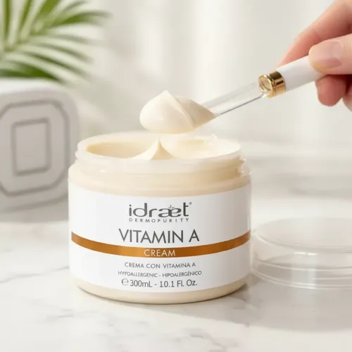 Crema Vitamina A Hidratante Antiedad 300ml Idraet