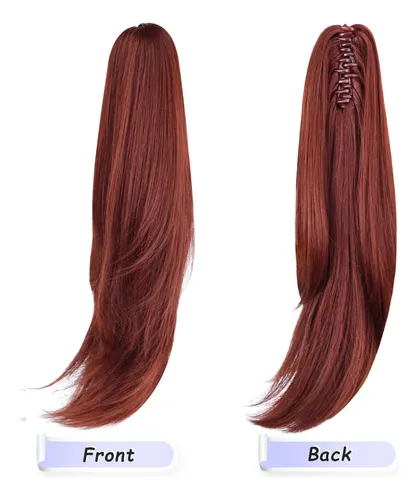 Extensión De Cola De Caballo Shulashop Cabello Sintético Aub