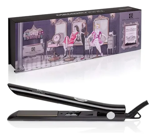 Planchita de Pelo Brilliance New York 450 con Placas de Titanio y Pantalla LCD