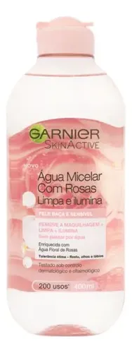 Garnier Skin Active Agua Micelar Rosas X400