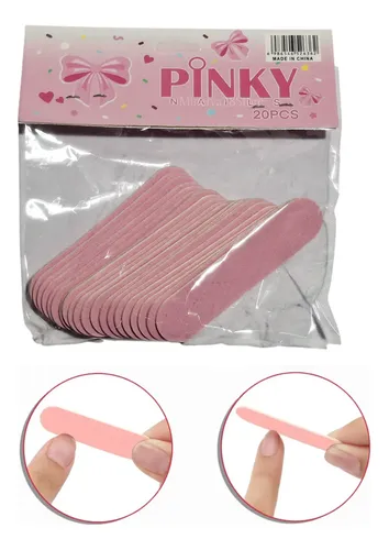 Lima Set X20 Limas Chicas Para Manicuria, Press On
