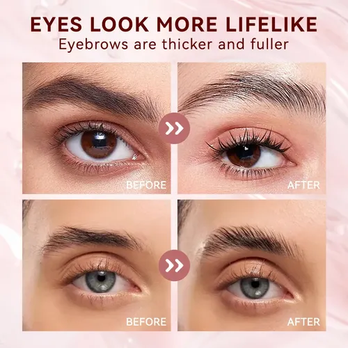 Qibest Fijador Cejas Transparente Cera Natural Larga Duratio
