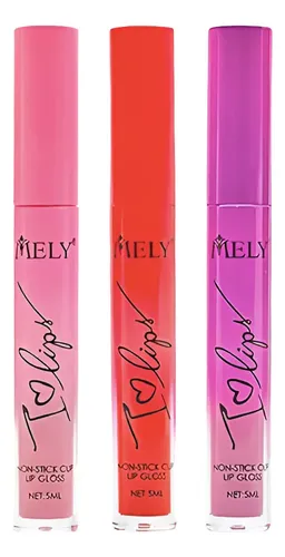 Labial Larga Duracion Lipstick Intransferible Mely Matte