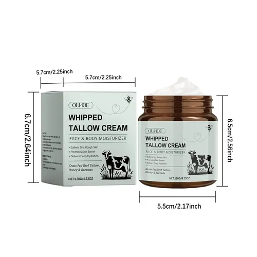 La Crema Hidratante De Sebo De Ternera Ouhoe Nutre, Hidrata, 120g (boxed)