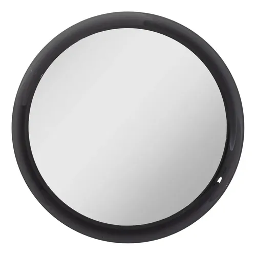 Espejo Compacto Baño Con Ventosa 7 Aumento Blanco Negro