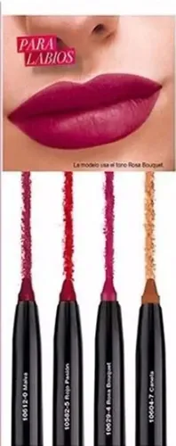 Lapiz Delineador Retractil Labios Avon Glimmerstick Malva