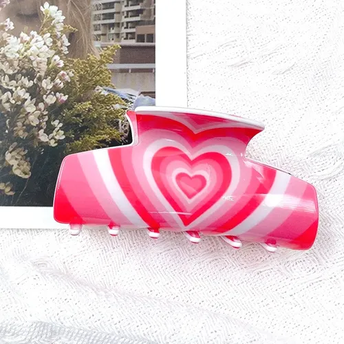 Hebillas Broche Para El Cabello Corazón