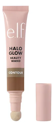 Iluminador Líquido E.l.f Halo Glow Wand 10ml | Brillo Natura Tono Del Maquillaje Light – Medium