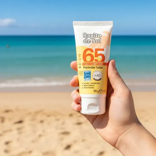 Rayito De Sol Protector Solar Fps 65 Emulsión Pomo 90g