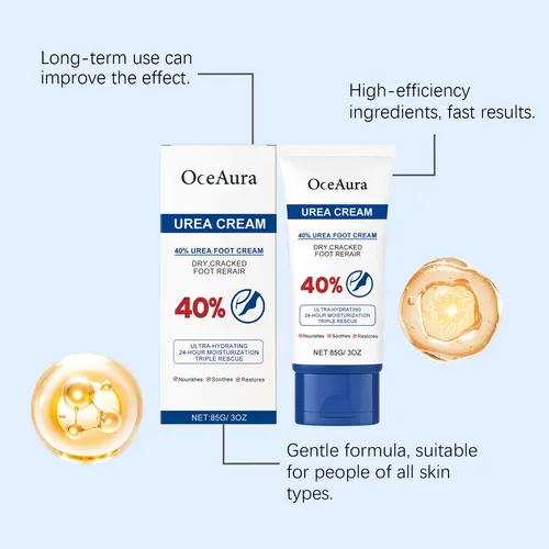 Mcrema Pies Urea Oceaura Talones Suaves Exfolia Únicax