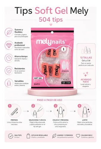 Kit Profesional Completo Uñas Soft Gel X57 Piezas