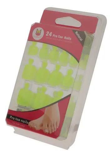 Calcomanías Para Uñas De Los Pies Verde A