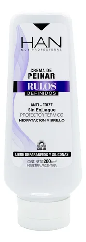Han Kit Rulos Shampoo Emulsion Mascara Crema Peinar Gel 3c
