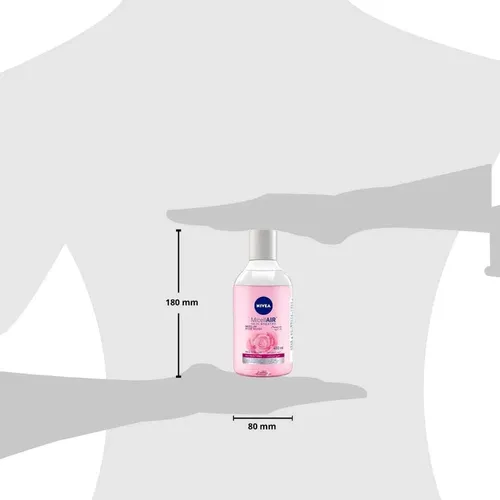 Desmaquillante Nivea Micellar Cleansing Water Rose, 400 Ml