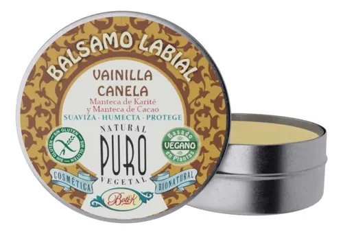 Bálsamo Labial en lata Vanilla canela Boti-k Puro