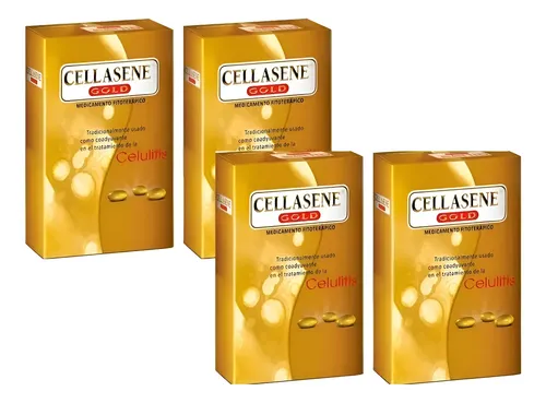 Tratamiento Completo Cellasene Gold Anticelulitis 120 Caps