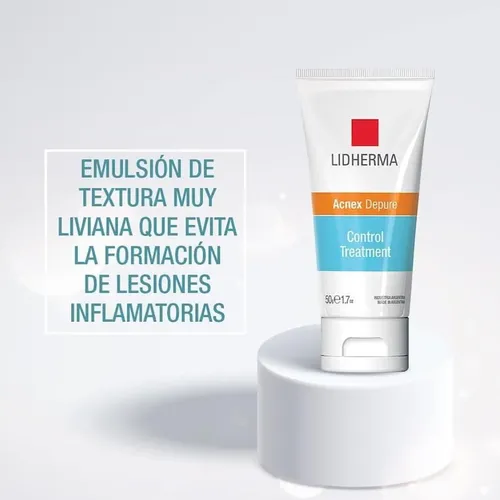 Lidherma Acnex Depure Control Treatment Tipo de piel acné