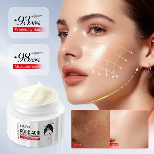 Crema Blanqueadora De Melanina Con Ácido Kójico Que Elimina
