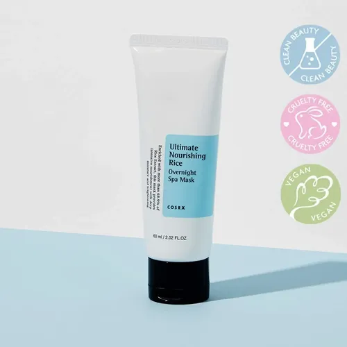 Ultimate Nourishing Cosrx Rice Overnight Spa Mask Todo Tipo De Piel Noche