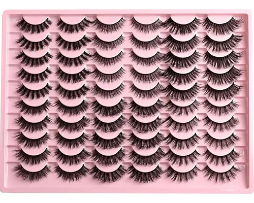 Pestañas Postizas Farred 6 Estilos 30 Pares Eye-lashes