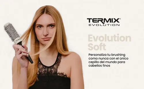 Cepillo Evolution Soft Nº60 Para Cabello Fino Termix
