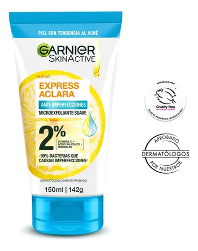 Limpiador Profundo Anti-Imperfecciones Con Ácido Salicílico de Garnier 150 Ml